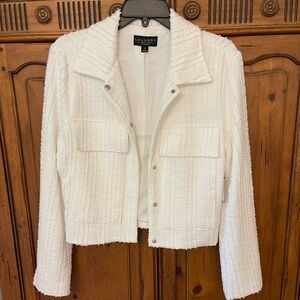 Laundry by Shelli Segal Boucle Trucker Jacket - Medium NWT